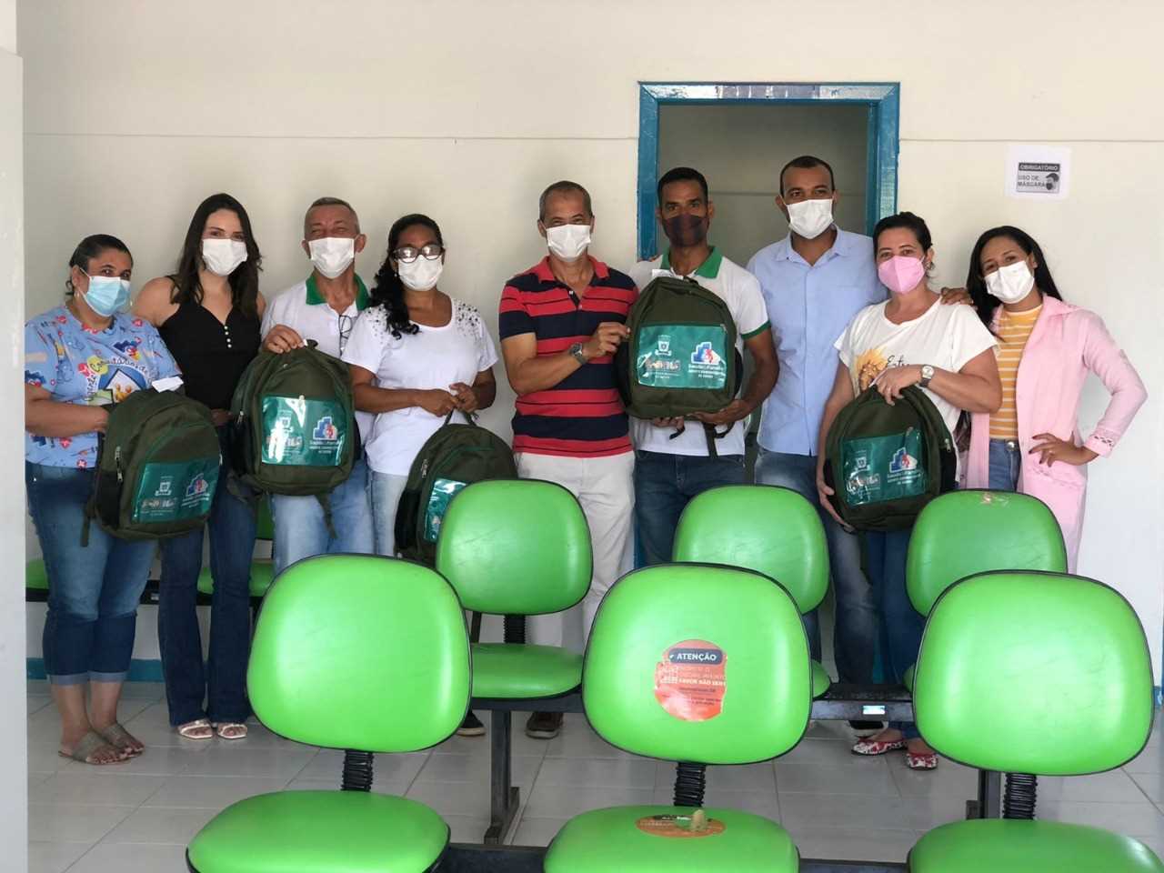 Camacã: Secretaria de Saúde faz entrega de kits de material de trabalho para Agentes Comunitários de Saúde